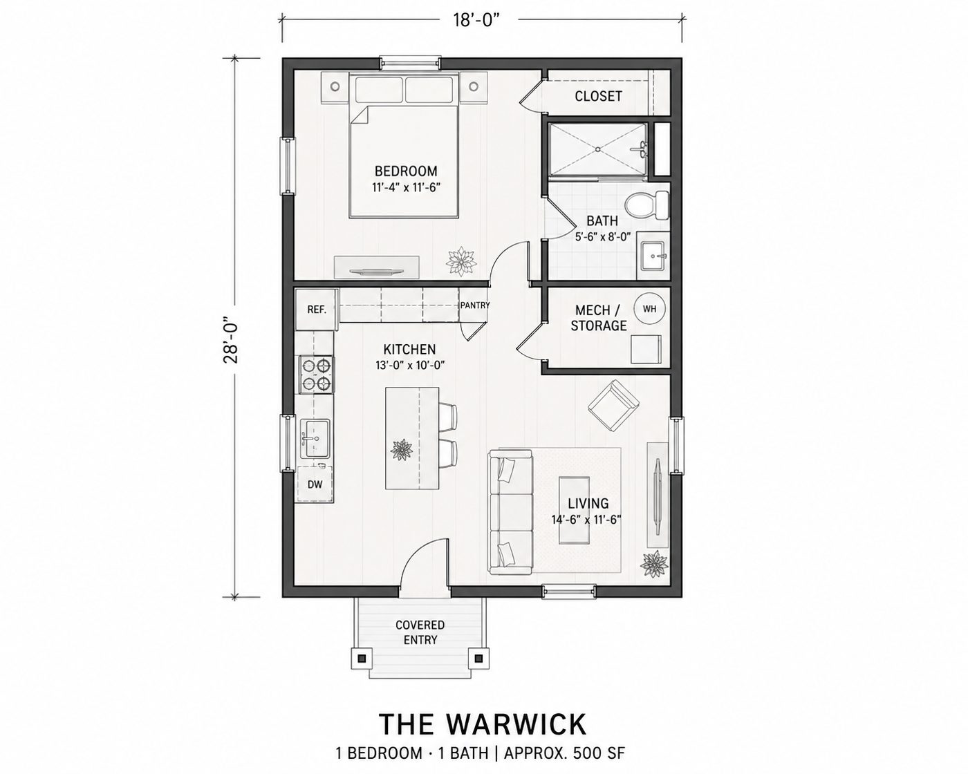 Floor plan thumbnail for The Warwick