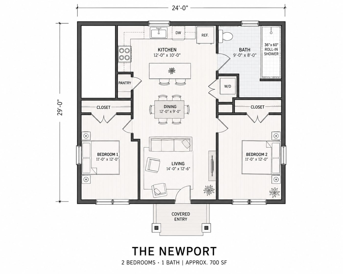 Floor plan thumbnail for The Newport
