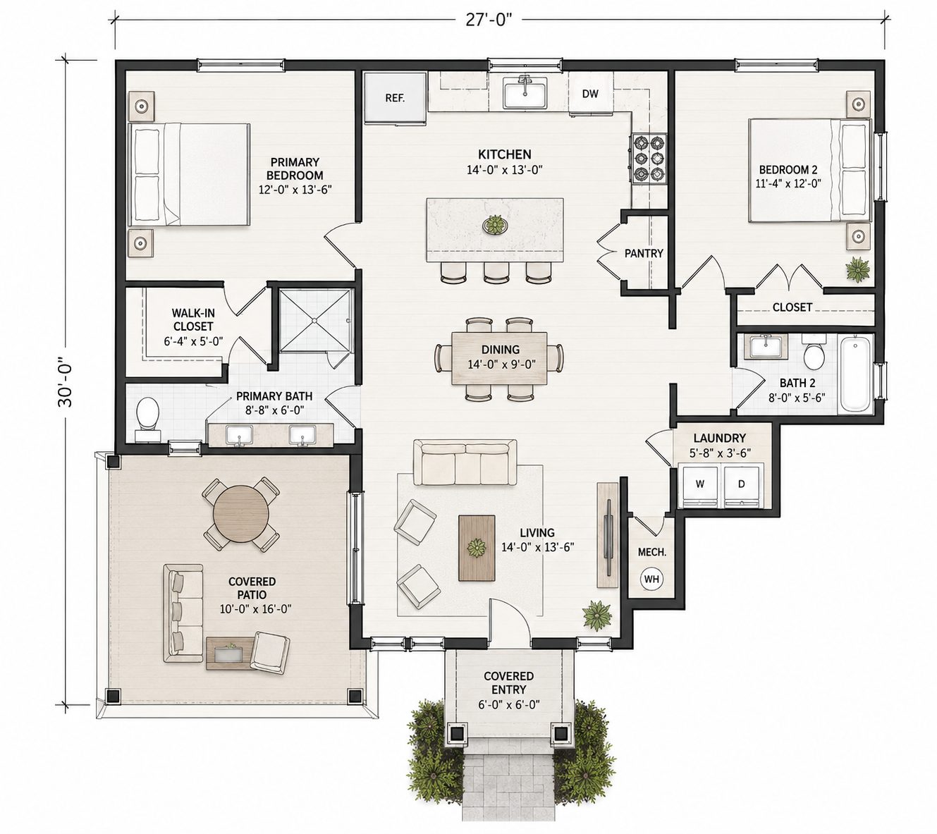 Floor plan thumbnail for The Narragansett