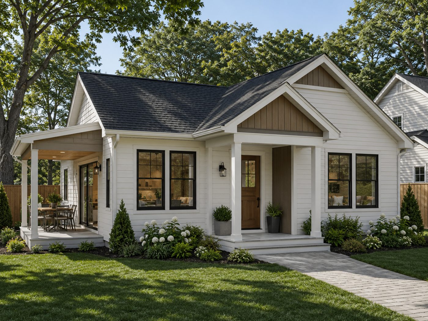Contemporary exterior concept for The Narragansett