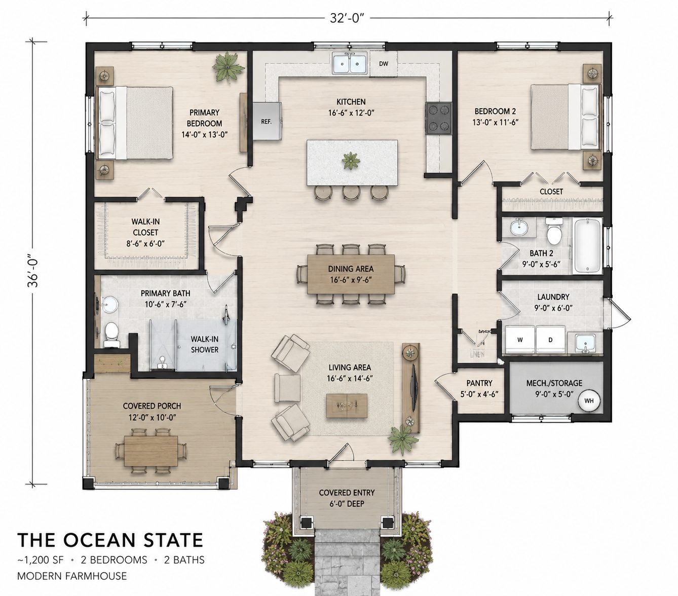 Floor plan thumbnail for The Ocean State