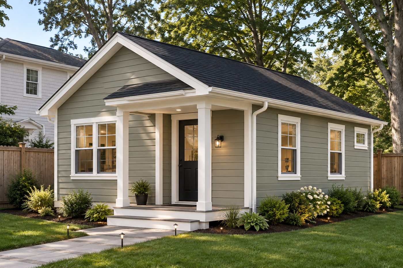 Cottage exterior concept for The Warwick