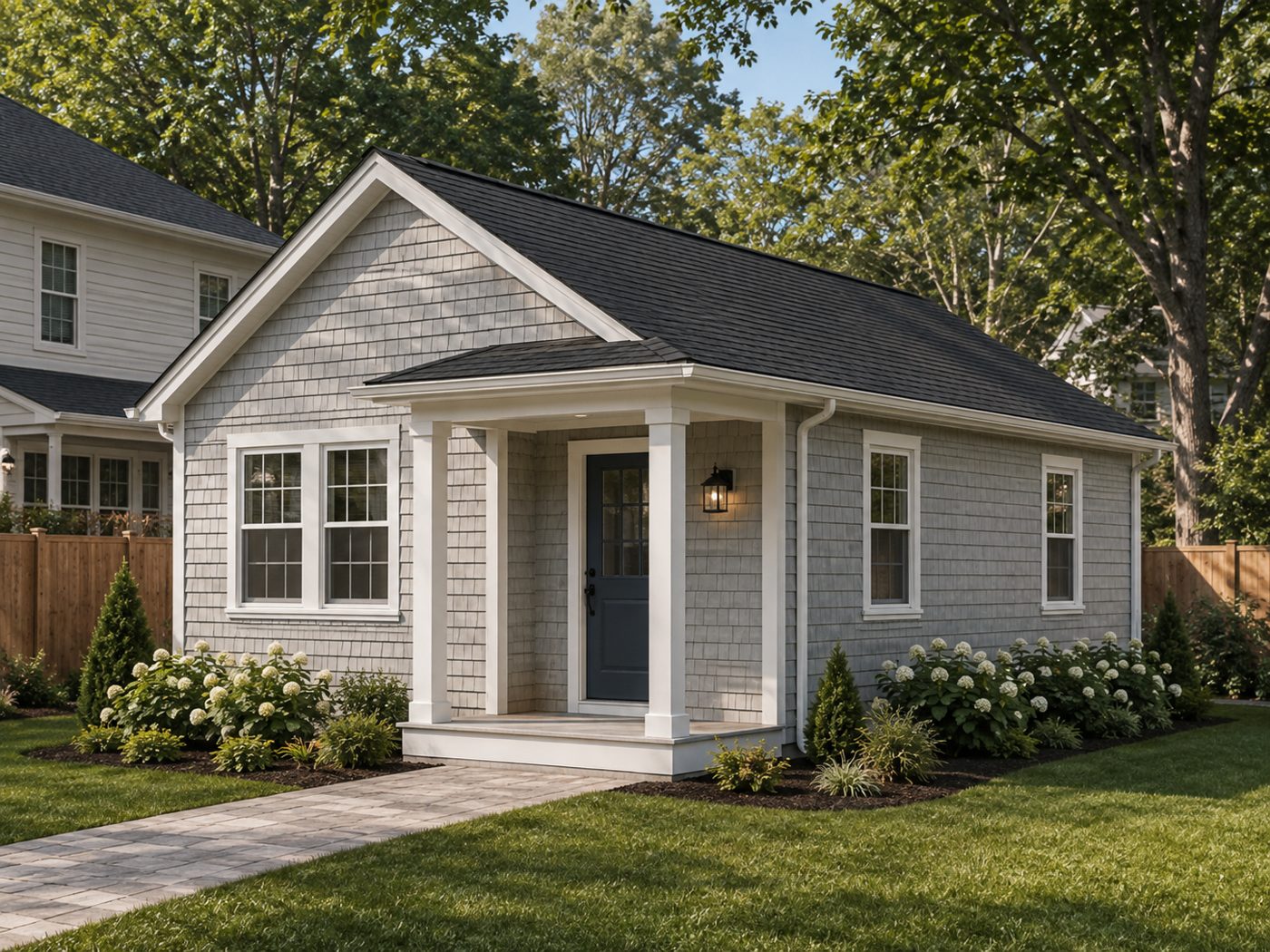 Coastal exterior concept for The Barrington